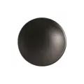 Bambou mini assiette ronde noire 6cm diam (M)